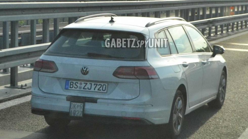 Το νέο VW Golf βάγκον εντοπίστηκε 